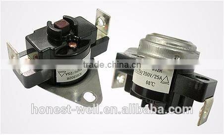 T34-R-221 3/4" Electric Home Appliance Manual Reset Bimetal Thermostat