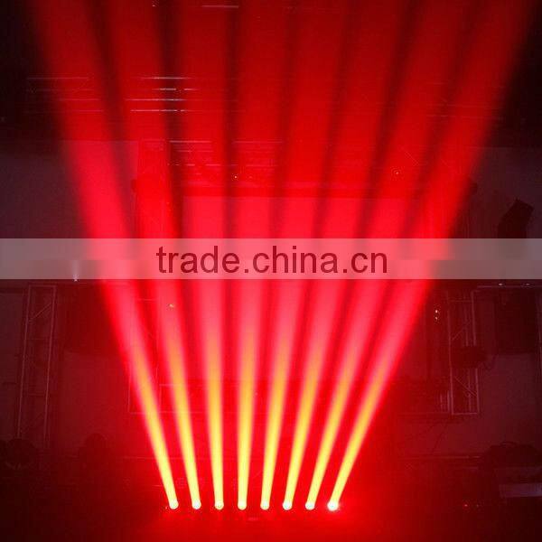 led outdoor stage lighting 8x10w RGBW 4-in-1 china moving head beam lights