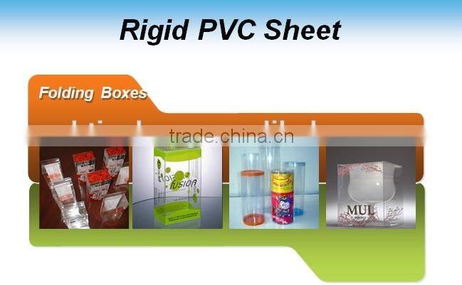 printing PVC rigid white plastic film