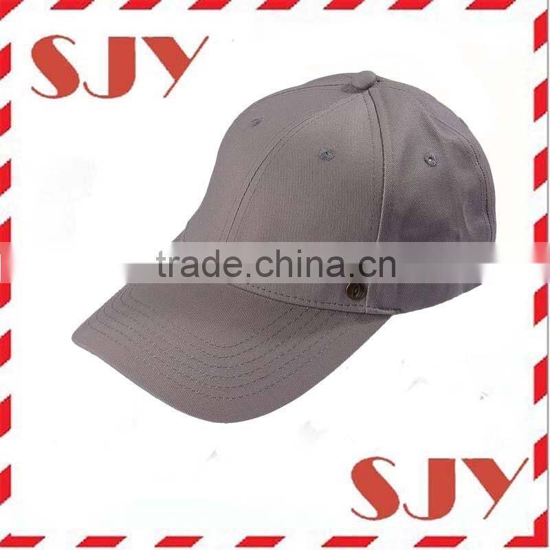 100% Cotton Metal Buckle Back Decoration Adjustable Baseball Cap