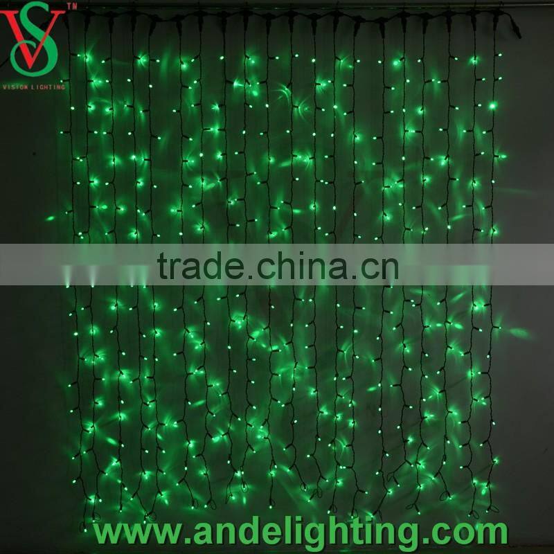Christmas IP65 waterproof led snowfall curtain lights