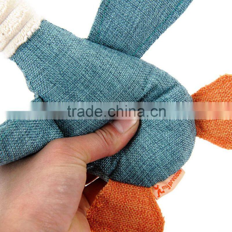 Pet plushy sound toy a lovely partner for pet