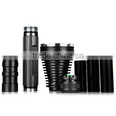 12 leds aluminum flashlight led torch flashlight