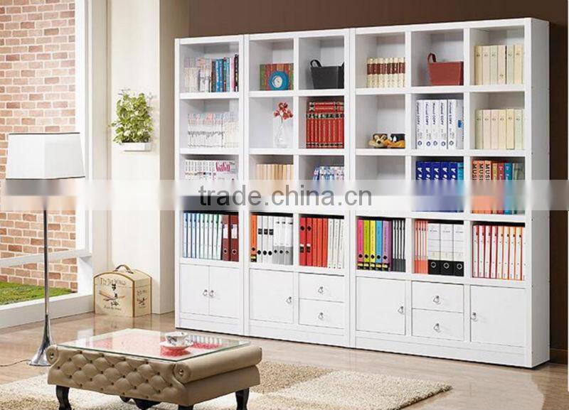 Office simple pictures of wooden bookcases