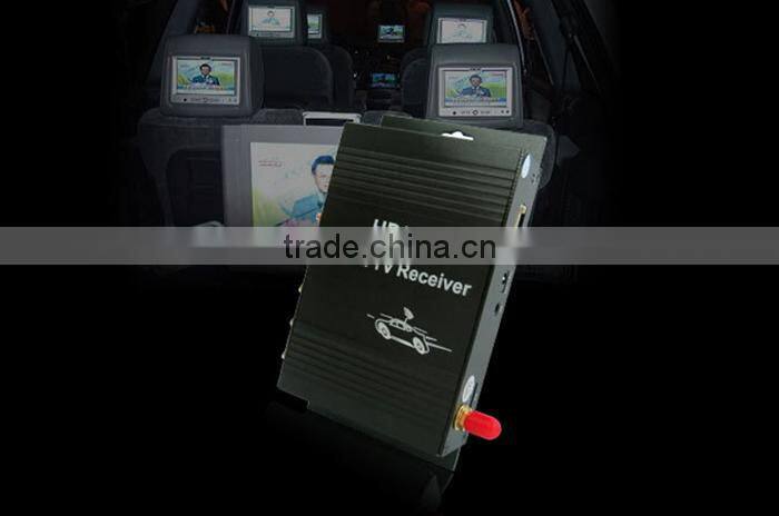 Digital Car Tuner Four way Single Antenna M-288X TV Tuner ISDB-T Brazil ( One seg ) Digital TV Receiver for South America