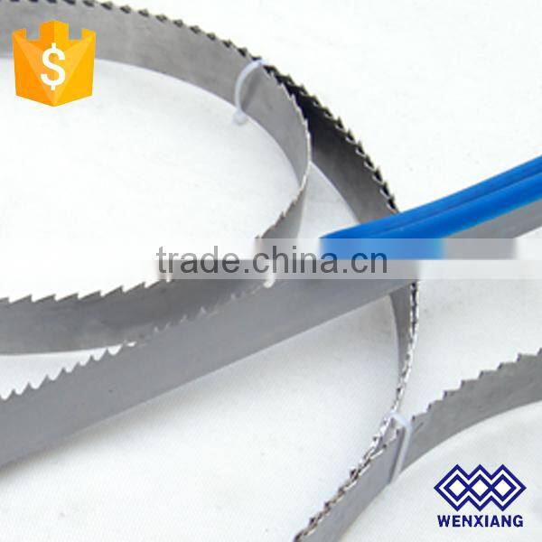 Bimetal bandsaw blade cutting machine