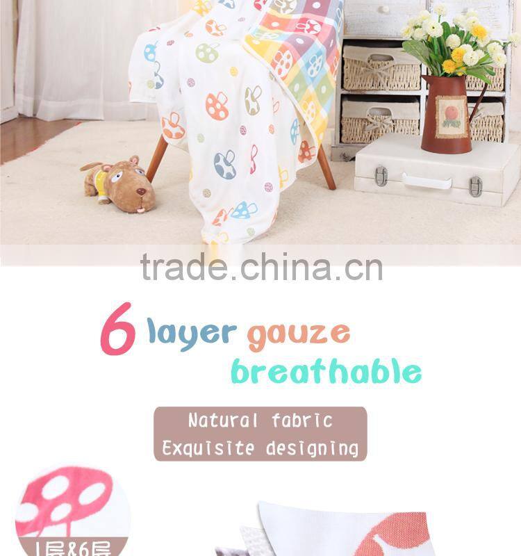 2015 new style cute mushroom babi infant Multi purpose blanket
