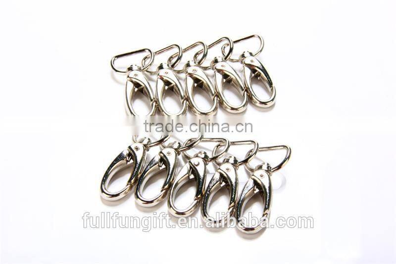 Fashion High Quality Metal oval swivel hook for promotional gifts