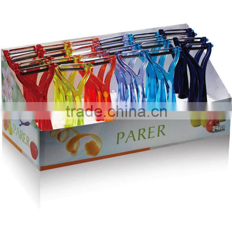 Fruit Cutter Kitchen Easy Tool Machine Fruit Peeler Plastic Fruit Skin scratcher parer