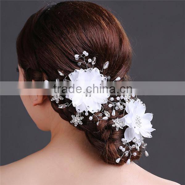 MYLOVE handmade flower hair clip vintage bridal head dress MLF093