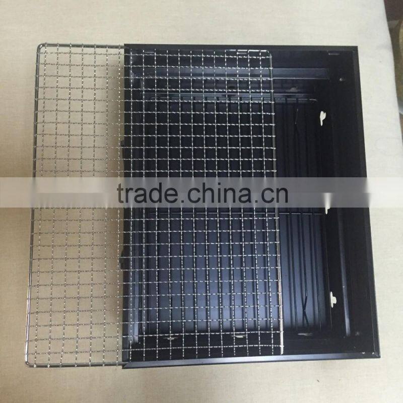 Portable Outdoor Picnic Charcoal Barbecue Grill Set