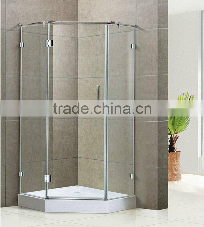 Elegant Frameless Shower Room