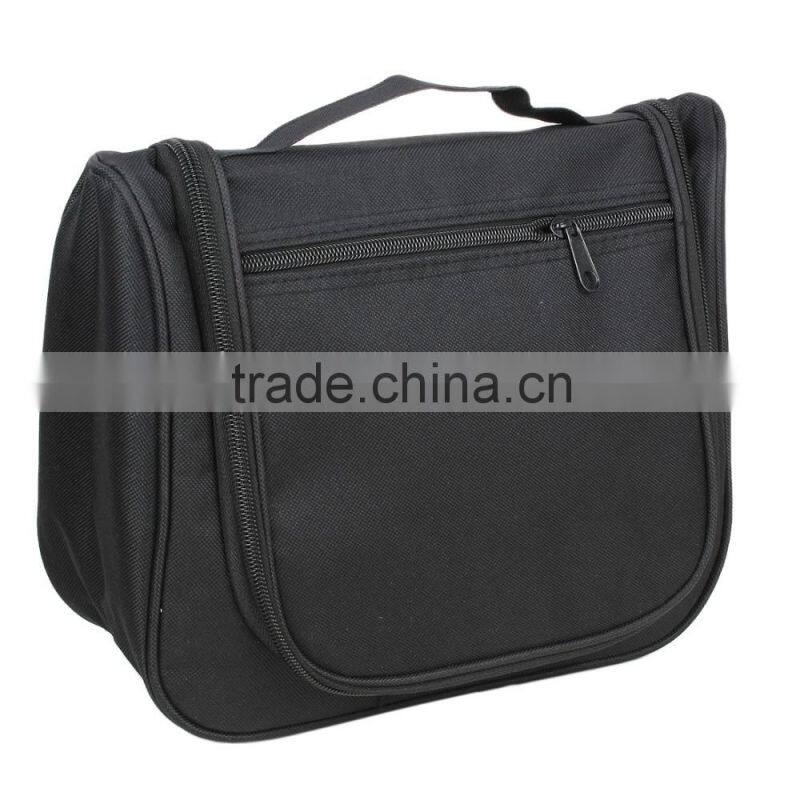 Compartment Nylon Make Up Case Cosmetic Travel Outdoor Wash Bag (YX-Z075)