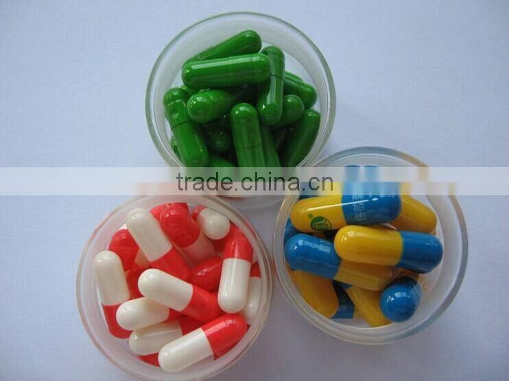 size#0 empty hard gelatin capsule