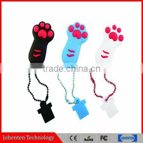 PVC material longevity custom usb stick custom logo memory flash drive