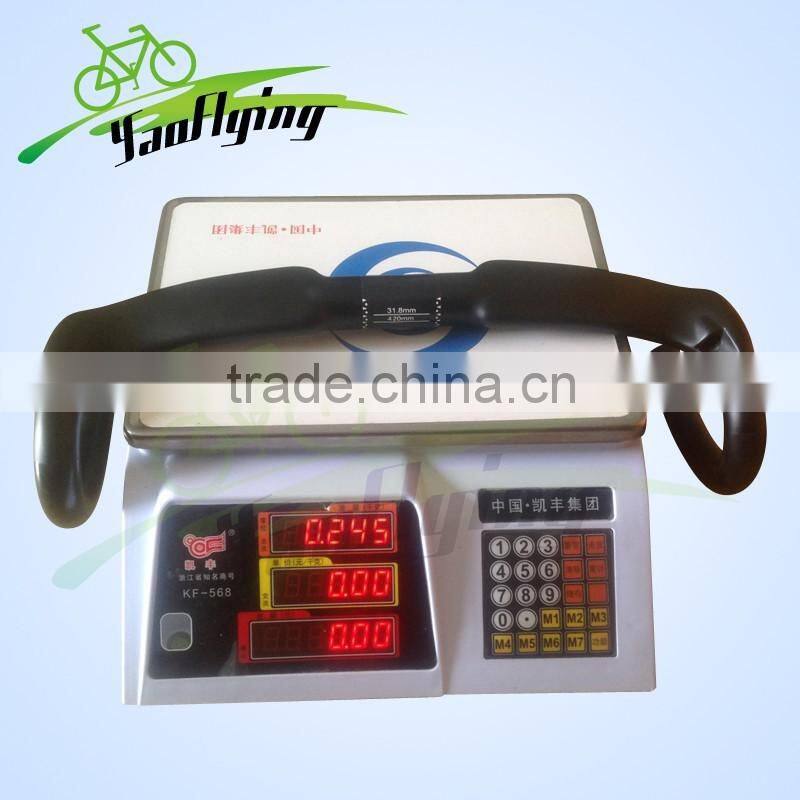 Super light t800 carbon fiber road bike wind handlebar carbon handlebar bike wind bend bar 31.8*380/400/420/440mm