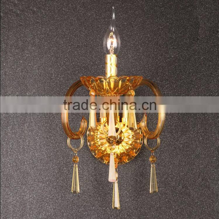 Beautiful design crystal wall lamp