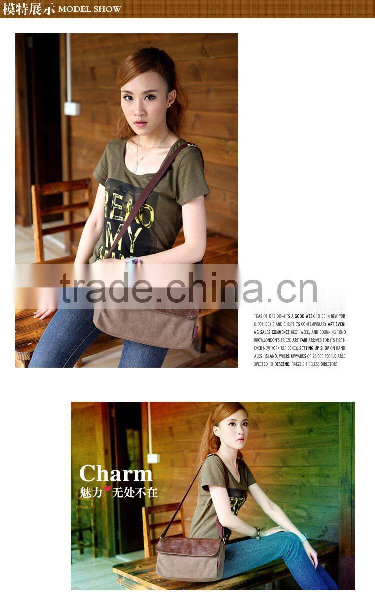 Vintage Leather Messenger Bag For Woman Best Messenger Bags For Teenagers Canvas Messenger Bag Lady Sling Bag Canvas