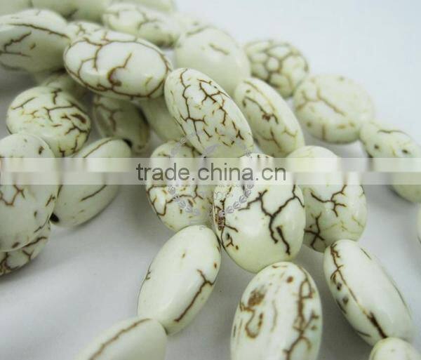 14*10MM oval white color TURQUOISE ivory stone beads,oval ivory loose beads 3220001