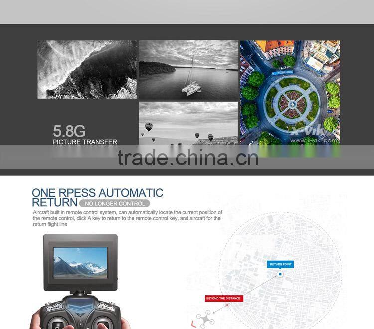 The JXD 509G FPV quadcopter drone borrows its design from Yuneec