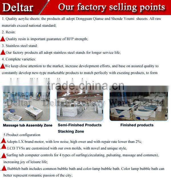 1600mm bigl Square Bathtub, China made shallow bathtub , freestanding square bathtub