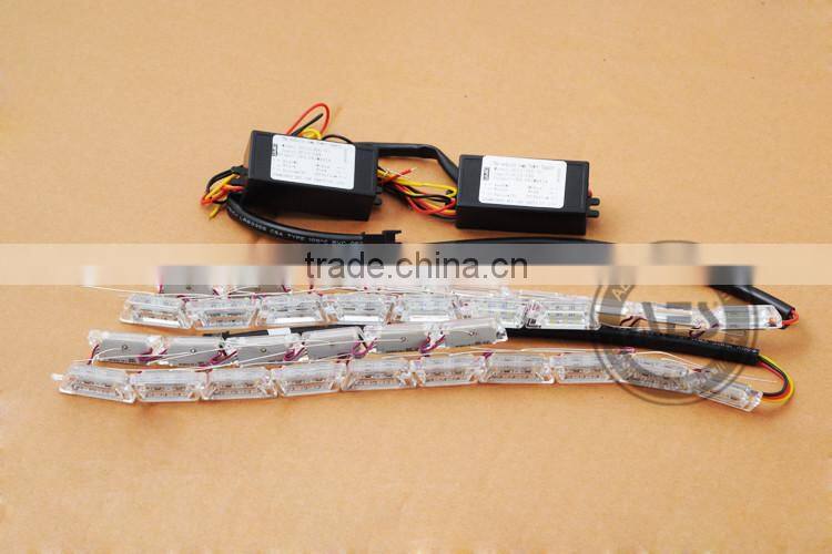 Newest design ! flexible led drl with crystal frame