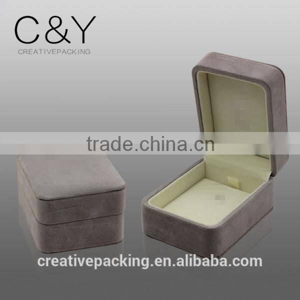Propose wedding ring leather jewelry gift box for fast delivery