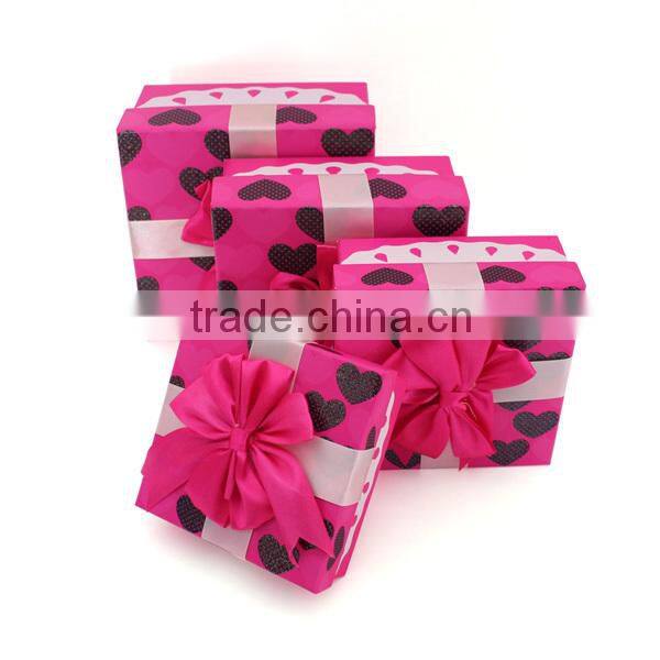 Nice Pink Dot Paste Paper Box