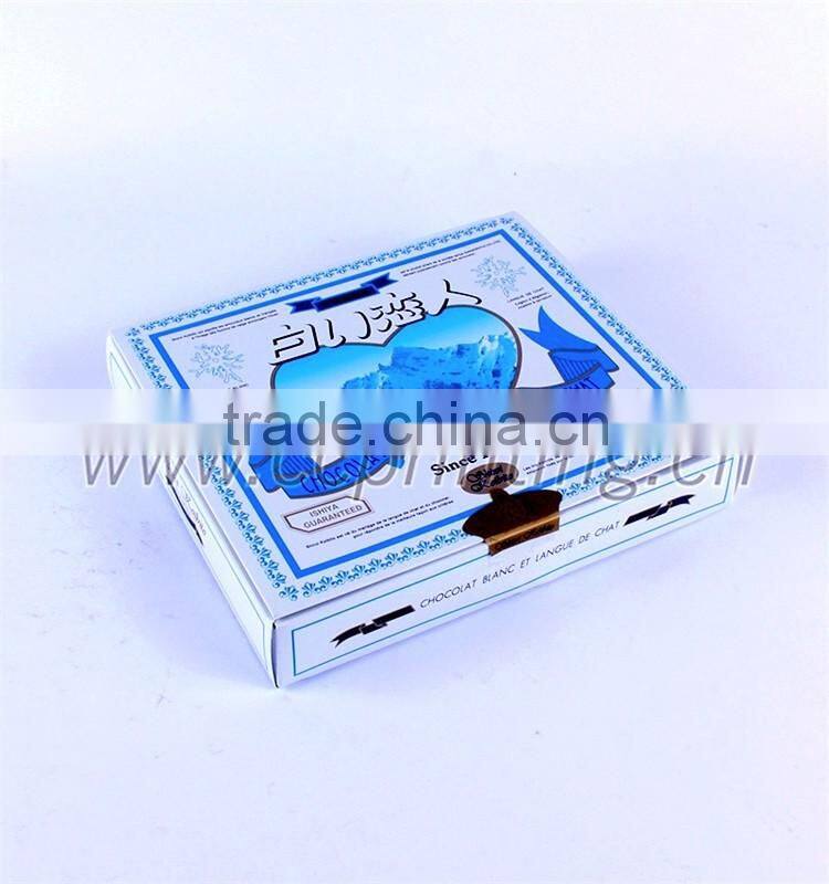 Food grade packaging chocolate paper box wholesale