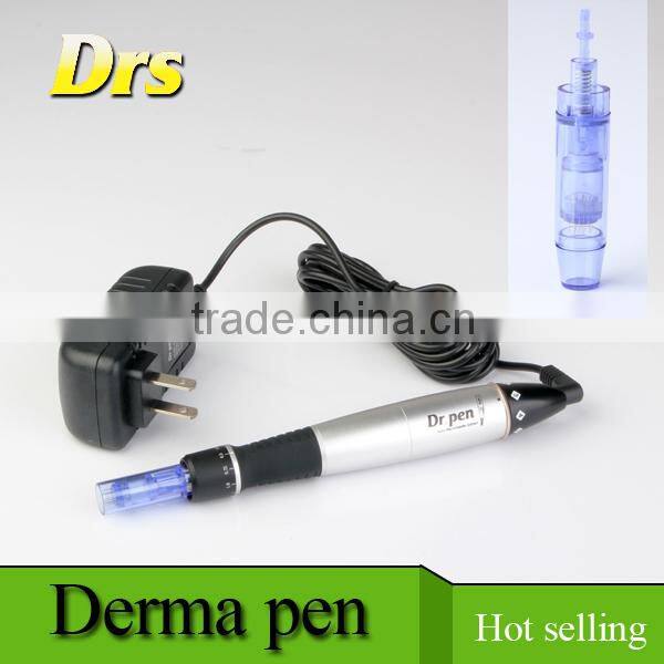 Dr. Pen Derma Pen Auto Microneedle System Adjustable Needle Lengths 0.25mm-3.0mm Electric Derma Stamp Auto Micro Needle Roller