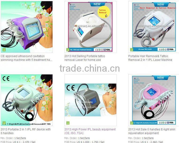 2014 most popular portable monopolar rf machine for skin tightening