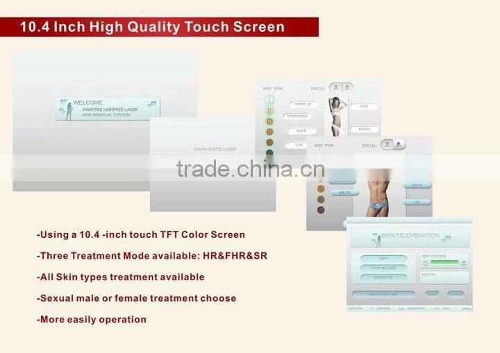 808nm Diode Laser Hair Removal Machine And Skin Rejuvenation with CE approved