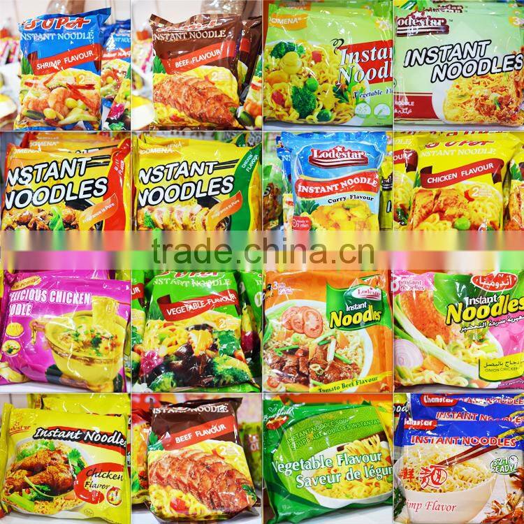 OEM Private Label Instant Ramen / 3 mins Quick Cooking Instant Noodle