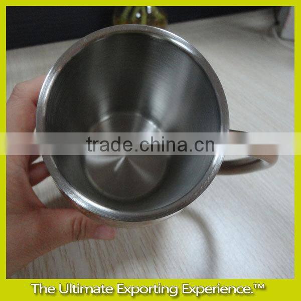 16OZ electronical copper coated cup,double wall stainless steel electronical copper coated cup,stainless steel coffee cup