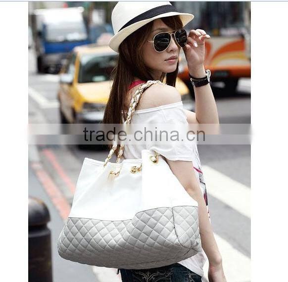 Best Selling Cheap Women Handbag Plaid Ladies Shoulder Bag Guang zhou