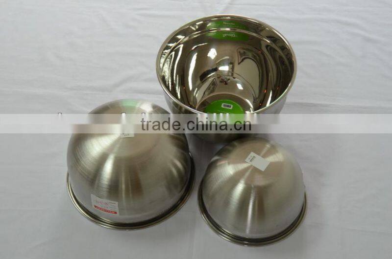 Unique stainless bowl