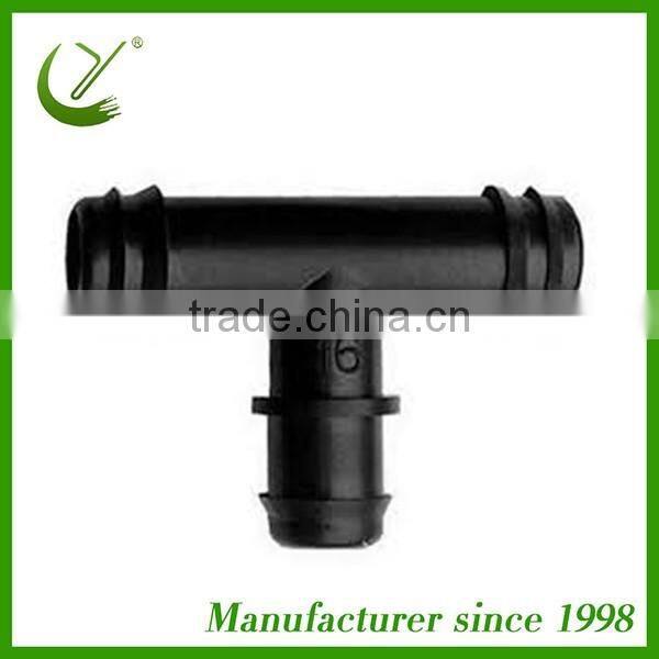 hdpe pipe reducing tee for irrigation