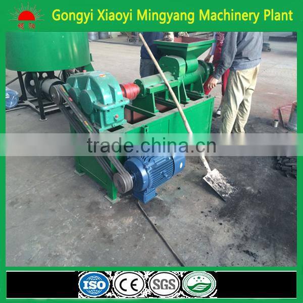 hydraulic briquette press machine/charcoal bar making machine/coal stick extruder