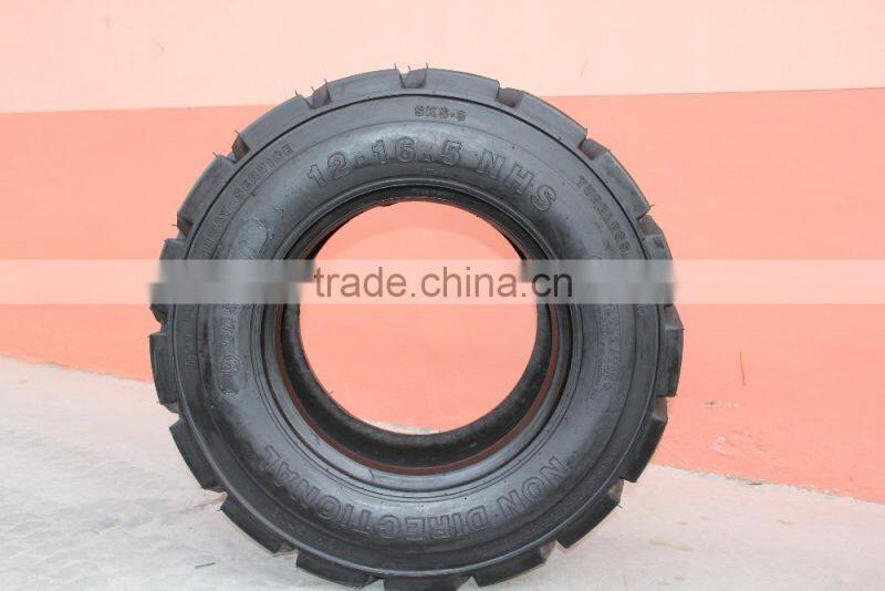TAIHAO brand china tyre top china brand bobcat skid steer tyre for soft muddy road sks-110-16.5 12-16.5 14-17.5 15-19.5