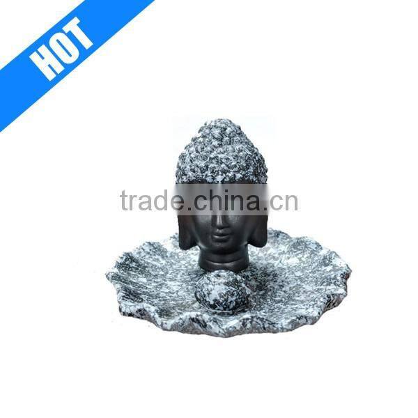 Incense Stick Burner Holders Ash Catcher Buddha Oranament Ceramic