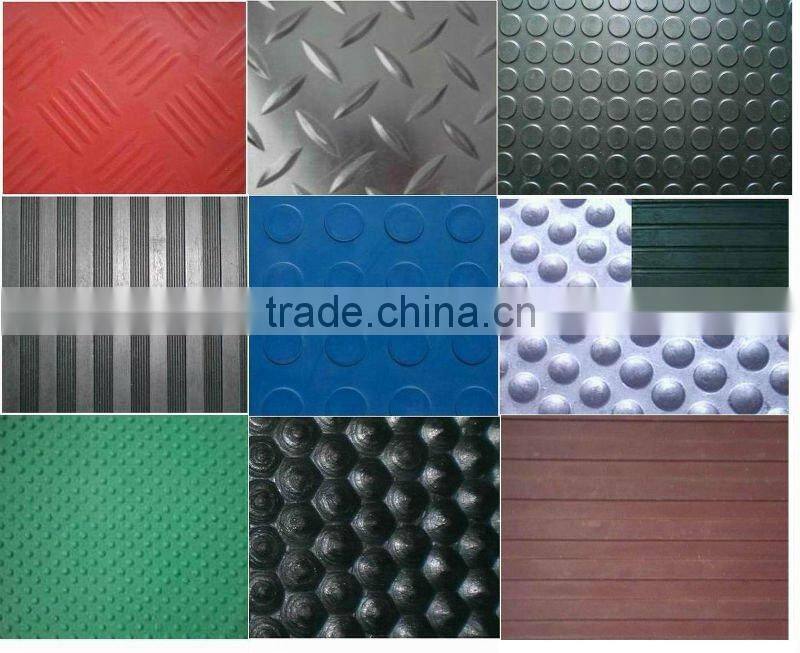 3mm-6mm thickness anti fatigue flooring rubber matting