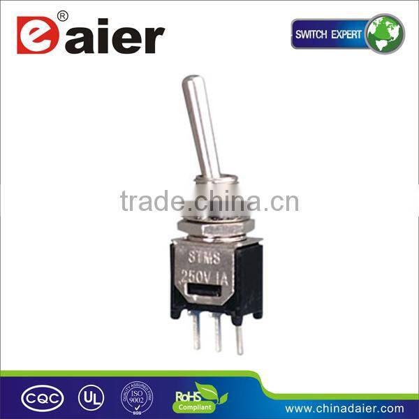 SMTS-101-A2 PC terminal ON-OFF toggle switch mini type