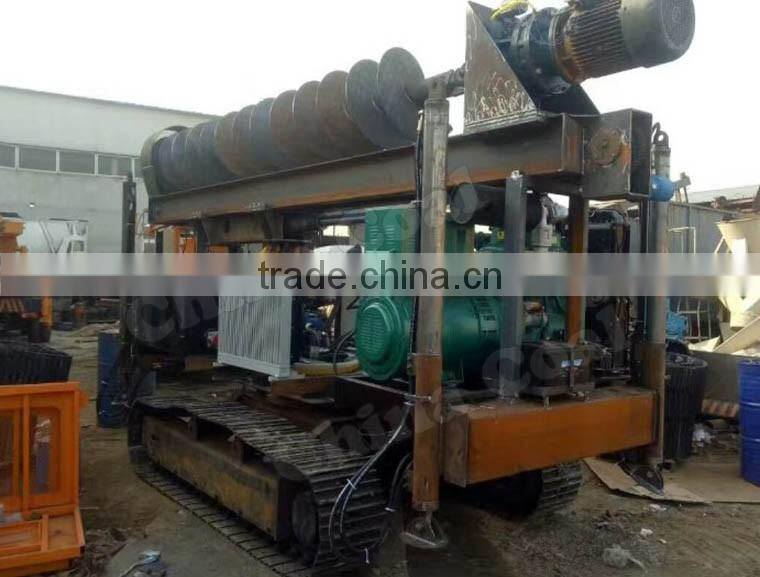 AJ-A9D Crawler type spiral drilling machine