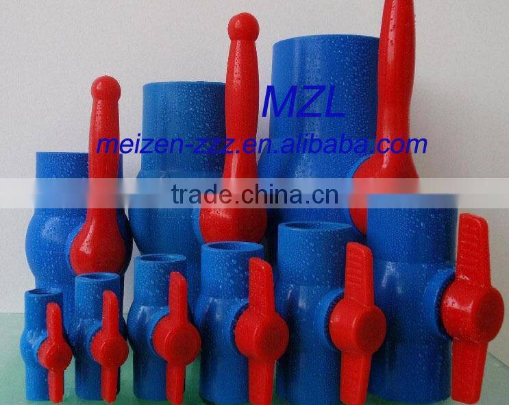 pvc/upvc double union ball valve