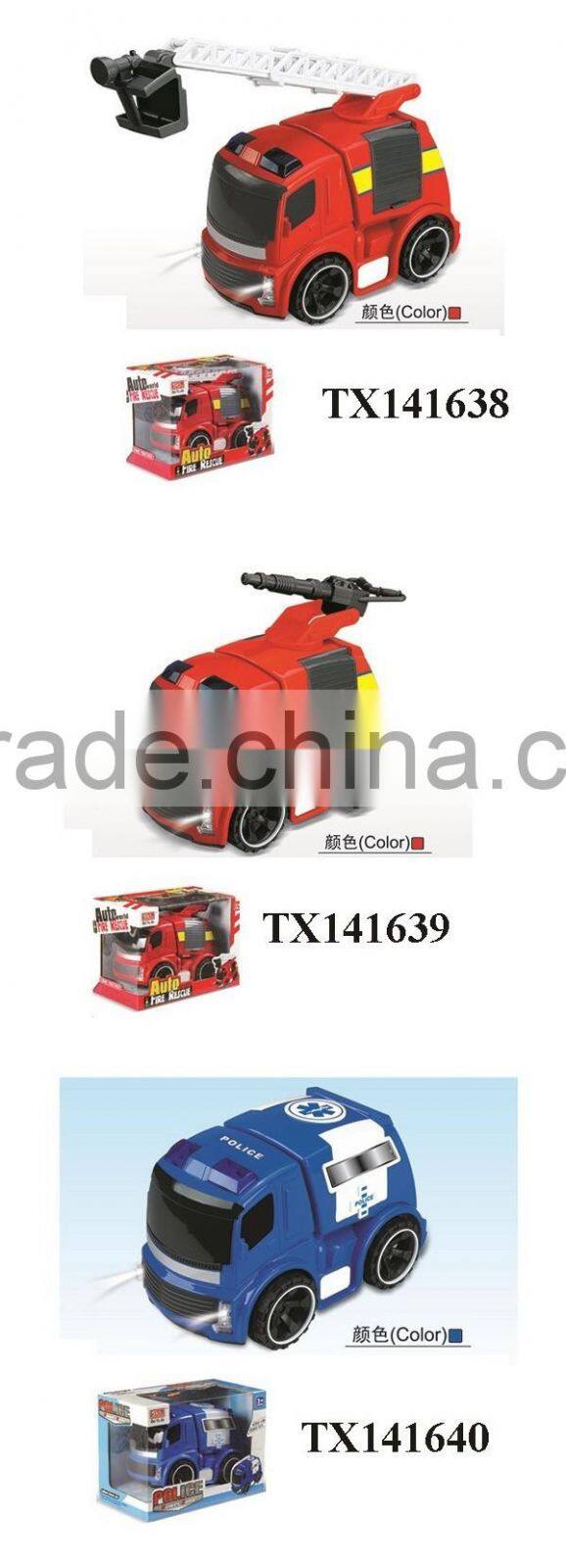 pink fire truck toy, fire engine toy