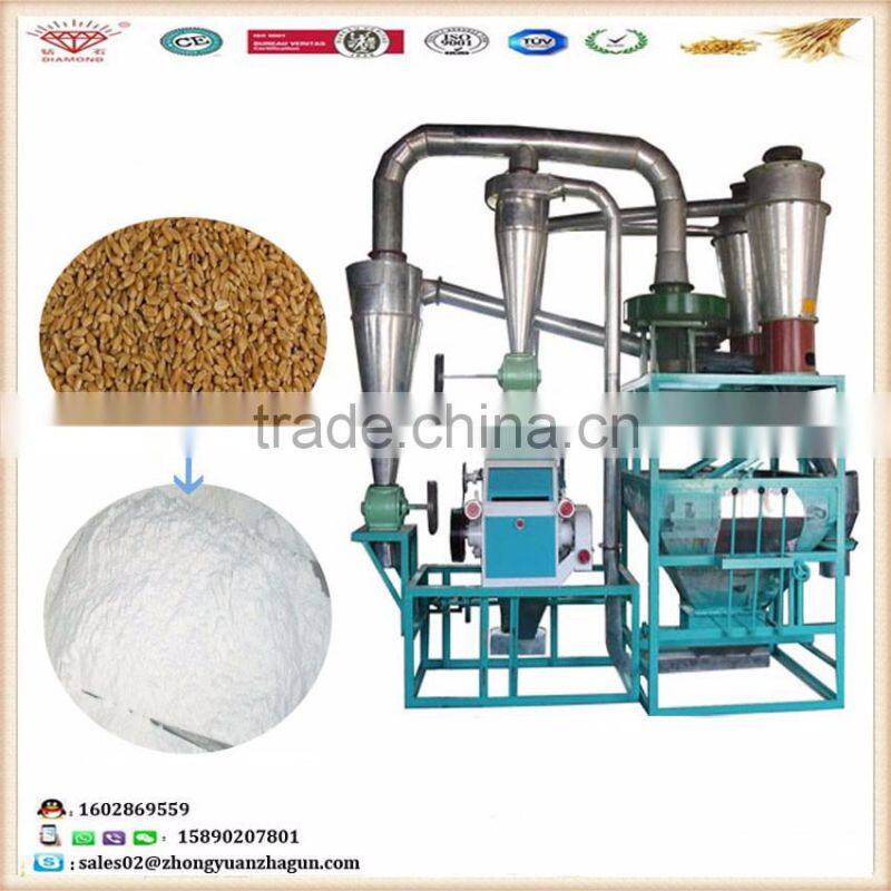 Africa popular rice flour grinding machinery at lower price