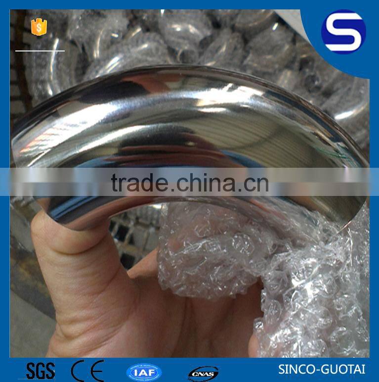 304 316 stainless steel handrail elbow