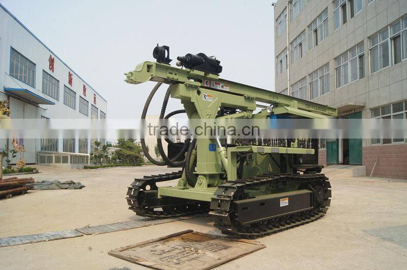 hydraulic rotary drill machine HF115Y-type crawler hydraulic drilling rig