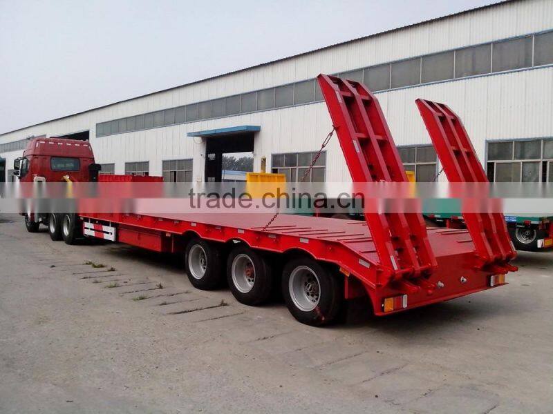 QINGZHUAN low bed Semi Trailer 40T Tractor trailer (manufacturer)