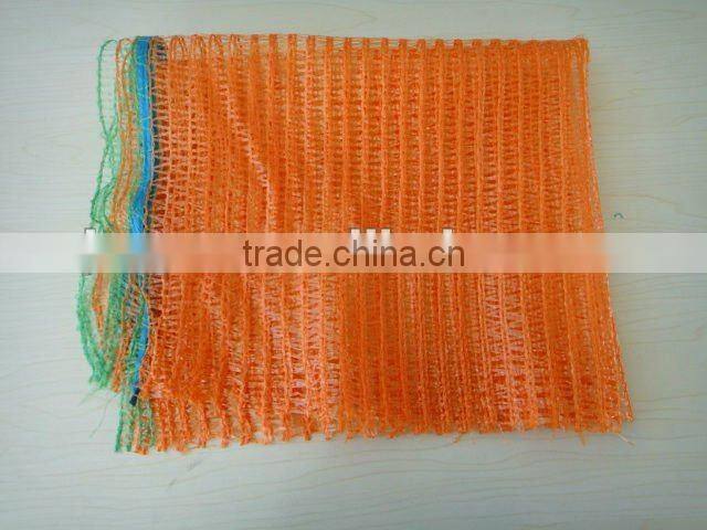 Handle raschel bags PE Raschel bags polyethylene woven mesh bag for packaging